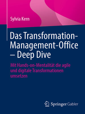 cover image of Das Transformation-Management-Office – Deep Dive